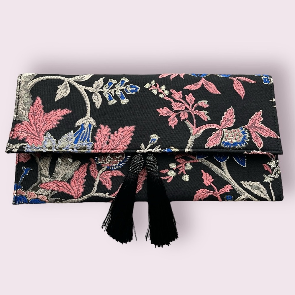 BRAND NEW satin clutch